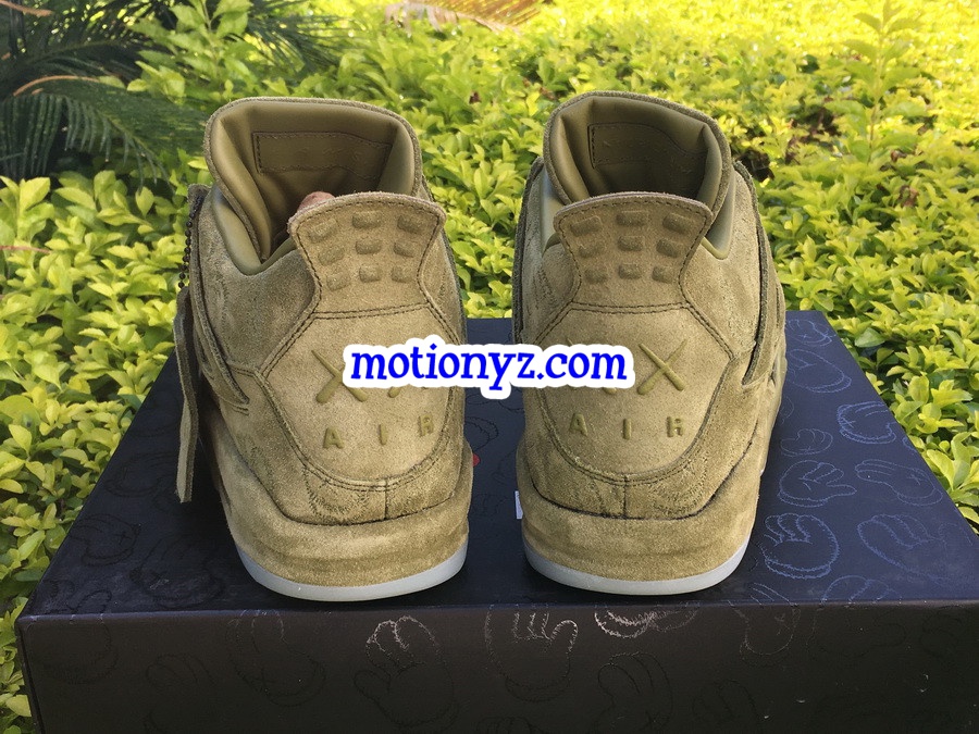 Kaws x Air Jordan 4 Dark Green